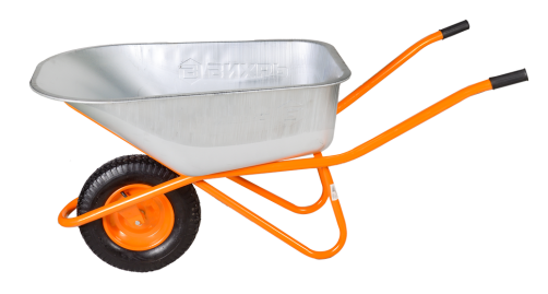 Gardening and construction wheelbarrow T90-1 single-wheeled