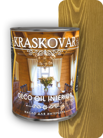 Kraskovar Deco Oil Interior Oil Oak 0,75 l.