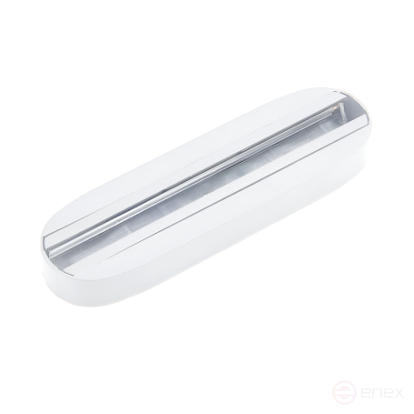 Стационарное крепление CKB190-WH 190мм для трековых светильников белое IN HOME