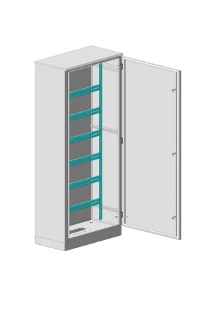 MULTICOLOR Housing SRS IP-31 (700x1600x350) (WxHxD) RAL 7035