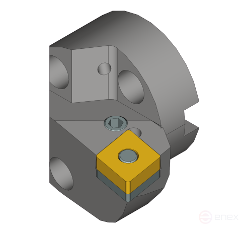 Replaceable turning head (IR-674)