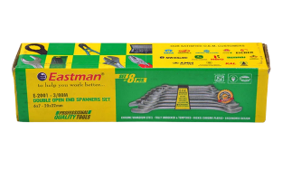 Set of double-sided horn wrenches (with cold stamping), 6 pcs, 60M, E-2403