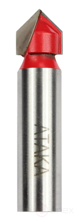 Фреза Атака пазовая галтельная V-образная D19/ф12/H9.5