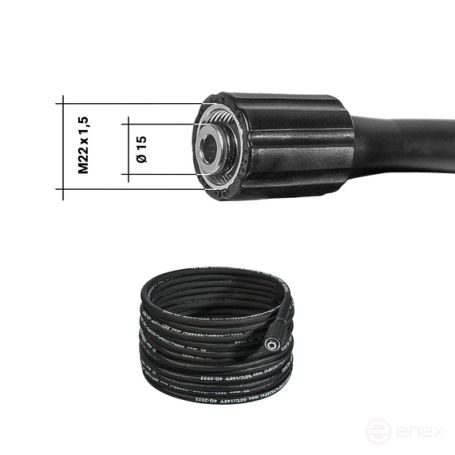 Шланг высокого давления BORT BHS-10-Steel