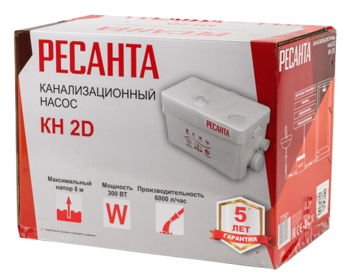 Канализационный насос Ресанта КН 2D