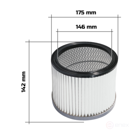 Фильтр для пылесоса патронный BORT BF-24-HEPA