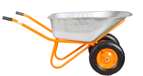 Gardening and construction T90-2 two-wheeled wheelbarrow