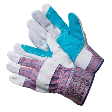 Спилковые комбинированные перчатки с усилением Gward Docker