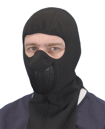 Тепловая маска Балаклава удлиненная ТМ 1.2. (черный) САЙВЕР|SAYVER