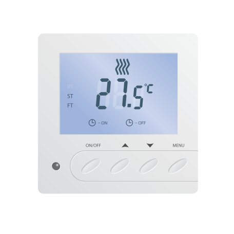 Caleo SM731 built-in digital thermostat, 3.5 kW