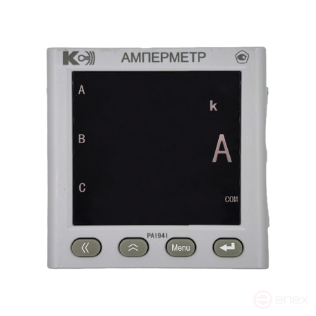 Ammeter PA194I-9K4T-00301-5A/5A-4...20mA-K-0.2