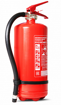 Professional powder fire extinguisher OP-4(Z) MIG E (3A 70V,CE) 111-22