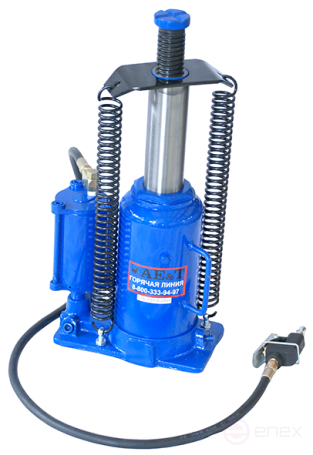 Домкрат пневмогидравлический 20т бутылочный Т21020 AE&T
