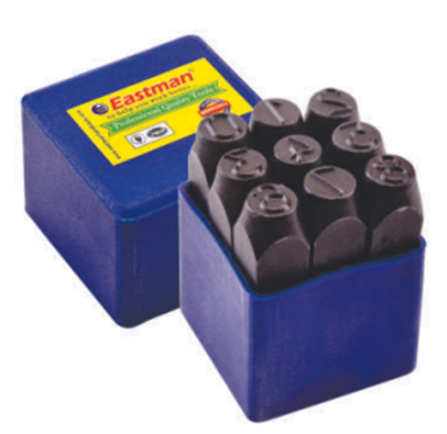 A set of 4 mm digital stamps