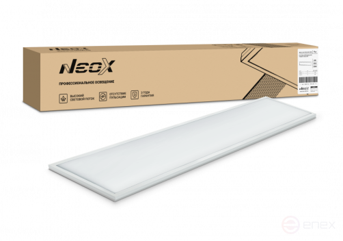 Universal LED panel DVO-01 4065-OPAL 40W 6500K IP40 1195x180x30mm NEOX