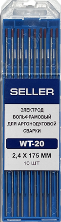 Электрод SELLER WT-20 d=4,0 мм / 175 мм