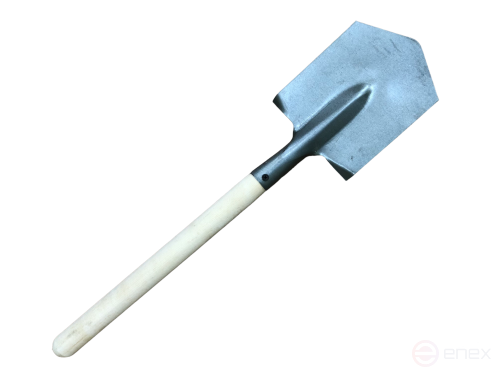 Лопата автомобильная оцинкованная