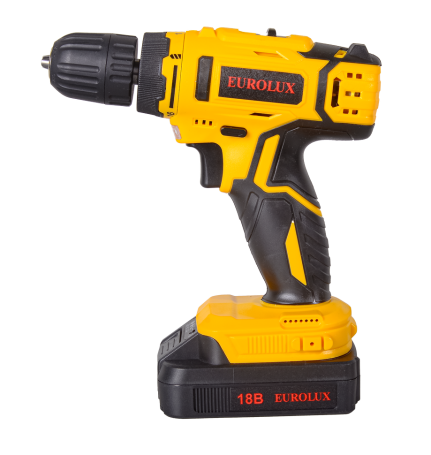 Cordless screwdriver drill Eurolux DA-18/2Li