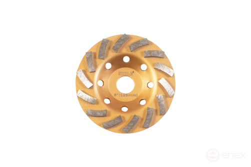 Чашка алмазная зачистная Турбо ПРО Skole 125 мм AK7-125