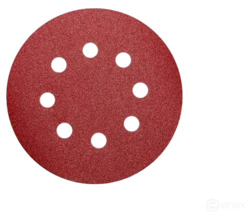 Skole 125 mm Velcro abrasive wheel with holes P36 (pack/100 pcs) DAP-125036