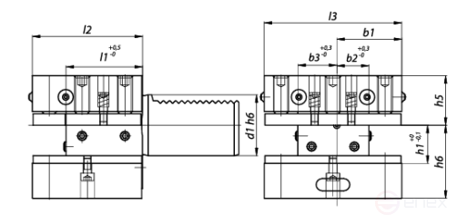 Резцедержатель универсальный NORGAU industrial D1-50x50x85 мм