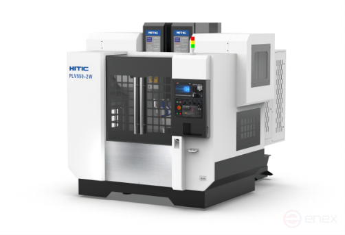 Вертикально-фрезерный двухшпиндельный обрабатывающий центр HITIC PLV550-2W