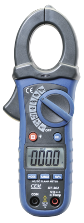 Electric measuring tongs DT-362 CEM (State Register of the Russian Federation)