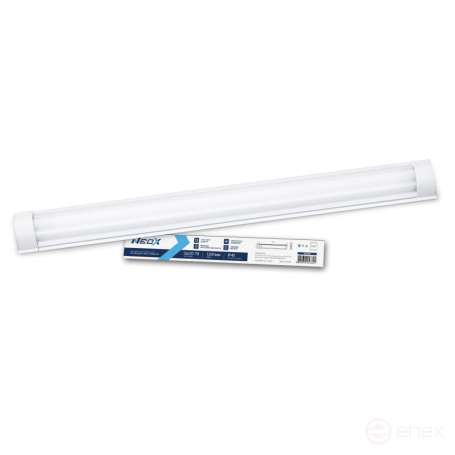 Светильник под светодиодную лампу SPO-405 2xLED-Т8-1200 G13 1200мм IP40 NEOX