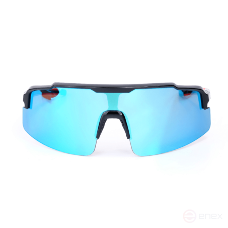 Очки защитные открытые О71 Reflex®Trek (5-3,1), зеркально-голубой поляризационный светофильтр
