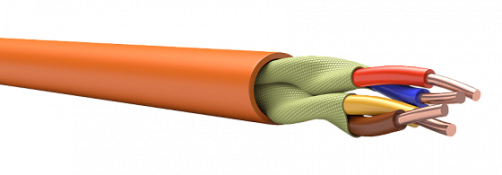 Cable of the KPS, KPSE series, including with an additional thermal barrier (CPSS, KPSES) KPSSng(A)-FRHF 2x2x1,0, 200 m