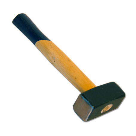 Sledgehammer "SANTOOL" 1000 gr wooden handle (forged firing pin)