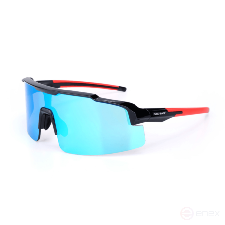 Очки защитные открытые О71 Reflex®Trek (5-3,1), зеркально-голубой поляризационный светофильтр
