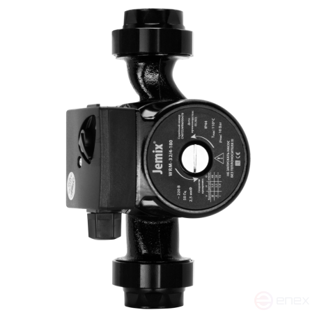 WRM-32/6-180, Циркуляционный насос для отопления. 3-х скоростной. Мощность 100/70/44 Вт. Без кабеля