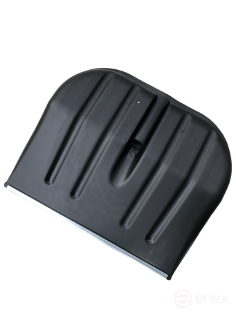 Snow shovel No. 2 460x400 mm plastic (aluminum bar), d 32