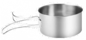 Bowl with folding handle BTrace