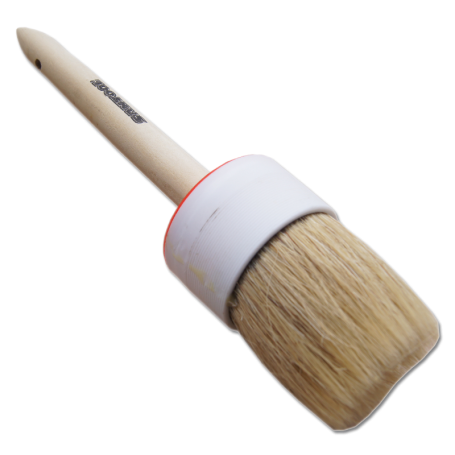 Кисть "SANTOOL" круглая №18 (60 мм) с деревянной ручкой