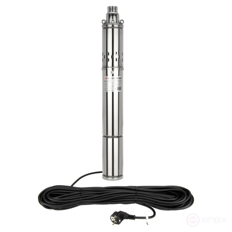 VN-3-70-29 (3-QGB-1-15M), Screw pump Ø 76 mm (3 inches), 370 W, JEMIX