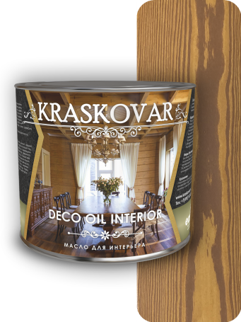 Kraskovar Deco Oil Interior Oil Almond 2.2 l.