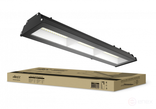 Warehouse LED Lamp WHB-02 150W 230V 5000K 15750Lm 105Lm/W IP65 without ripple NEOX