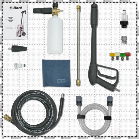 Мойка высокого давления BORT KEX-3500