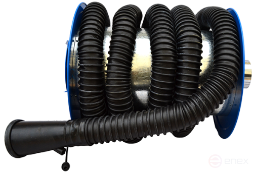 Exhaust Hose Reel (102mm*8m) TG-2710208 AE&T