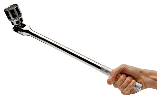 Hinged handle 3/4", 500 mm, 20"