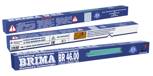 Электроды BRIMA BR 46.00 (ф 3.2 мм x 350 мм, 5 кг)