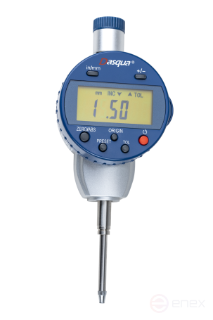 Индикатор цифровой с абсолютной шкалой и разрешением 0,001мм; 0-25,4мм/0-1"; 0,001мм/0,00005"