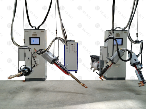 A complex of two inverter welding machines MTI-01 and MTI-04