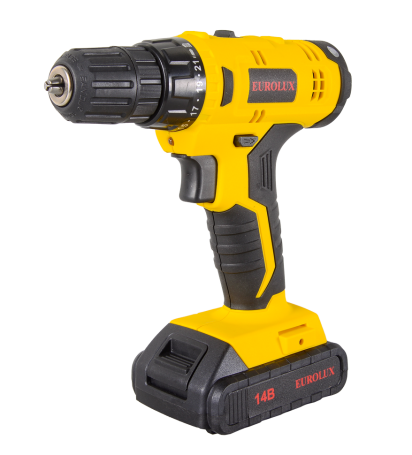 Cordless screwdriver drill Eurolux DA-14/2Li