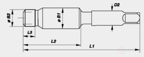 Метчик STI М10 м/р комб. (03632) VOLKEL