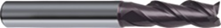 General purpose monolithic carbide milling cutter, d-3.5 mm