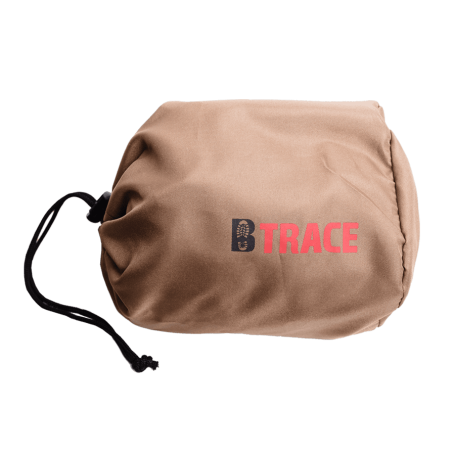 BTrace self-inflating Pillow Warm 43x34x8.5 cm (Brown)