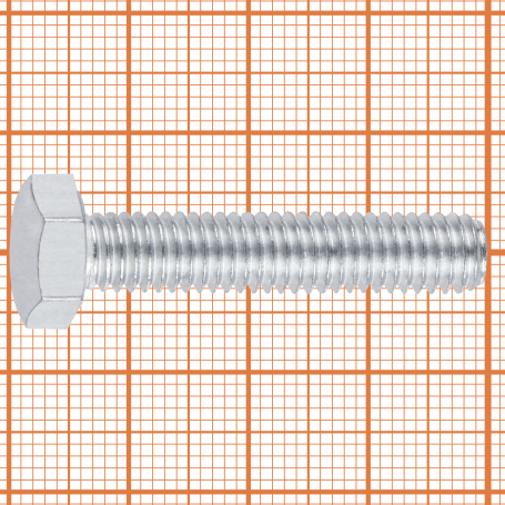 DIN 933 10.9 - Hex head bolt M8x40 (8 pcs.), FP-suspension